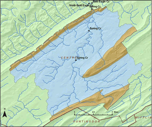 geology map for selected site
